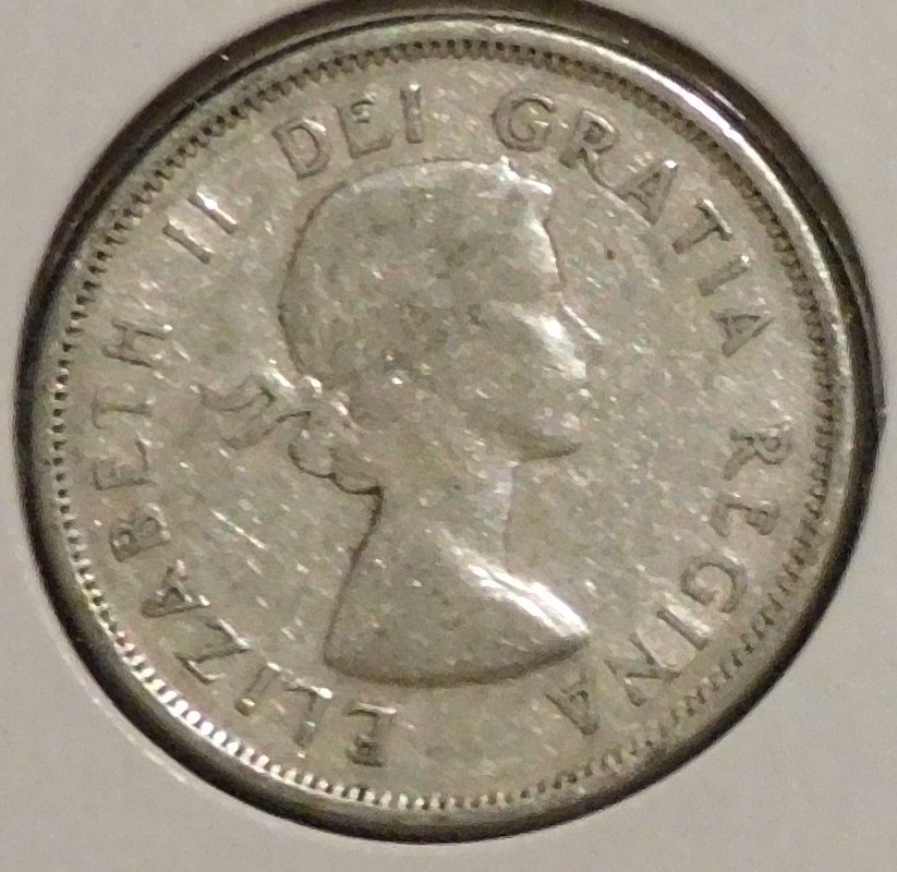 Canada Silver Quarter - 1961 [01]