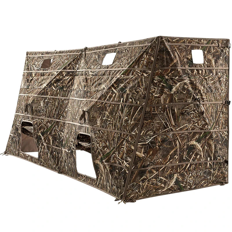Modular Panel Hunting Blind | A-Frame Pop Up Duck & Goose Blinds | Portable 3-4