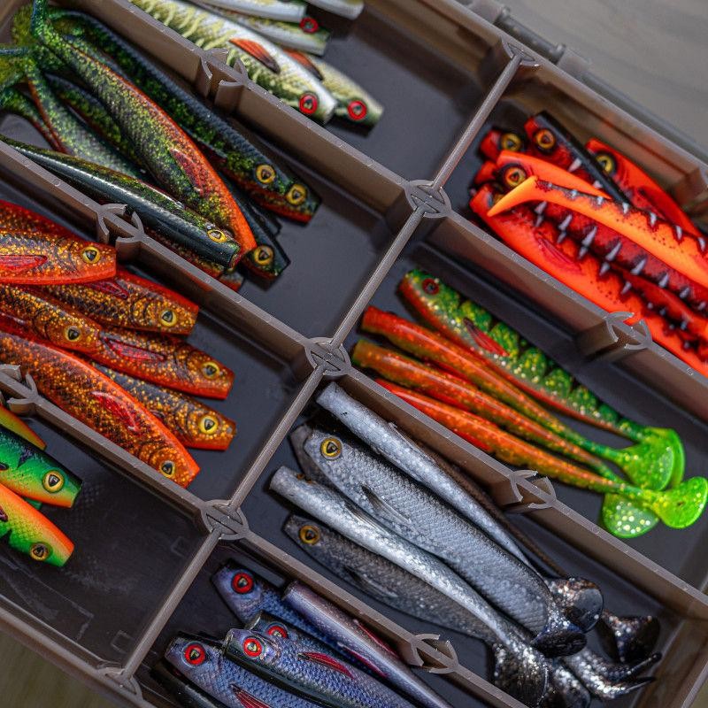 Fox Rage Stack N Store Shield Deep Storage Boxes NEW Predator Fishing Tackle Box