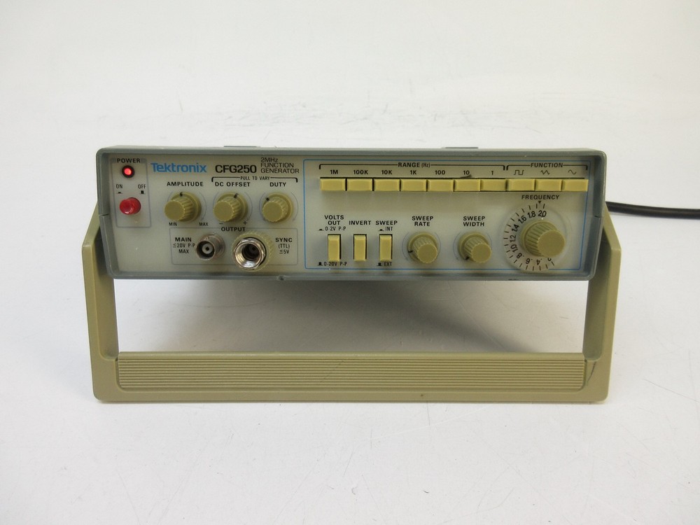 Tektronix CFG250 Function Generator 0.2Hz to 2 MHz