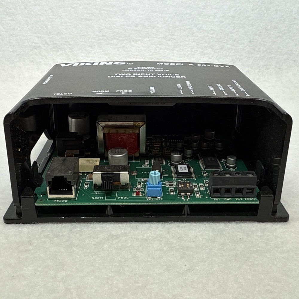 Viking Model K-202-DVA Two Input Voice Dialer Announcer