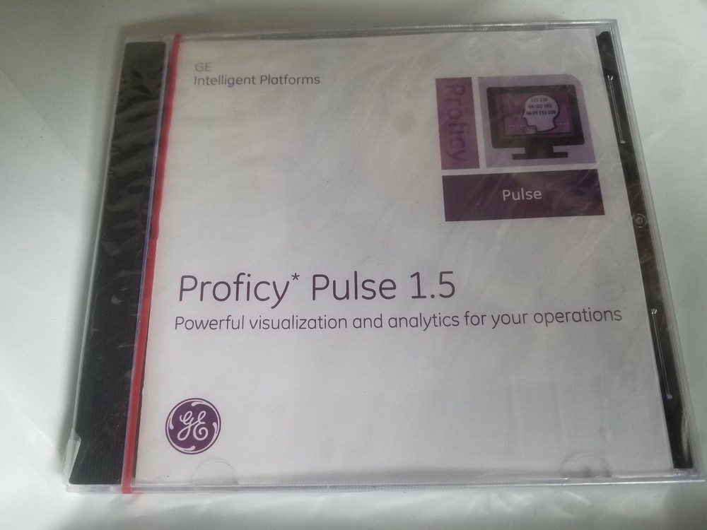 GE (Fanuc) Intelligent Platforms - Proficy Pulse 1.5 Software - NEW SEALED