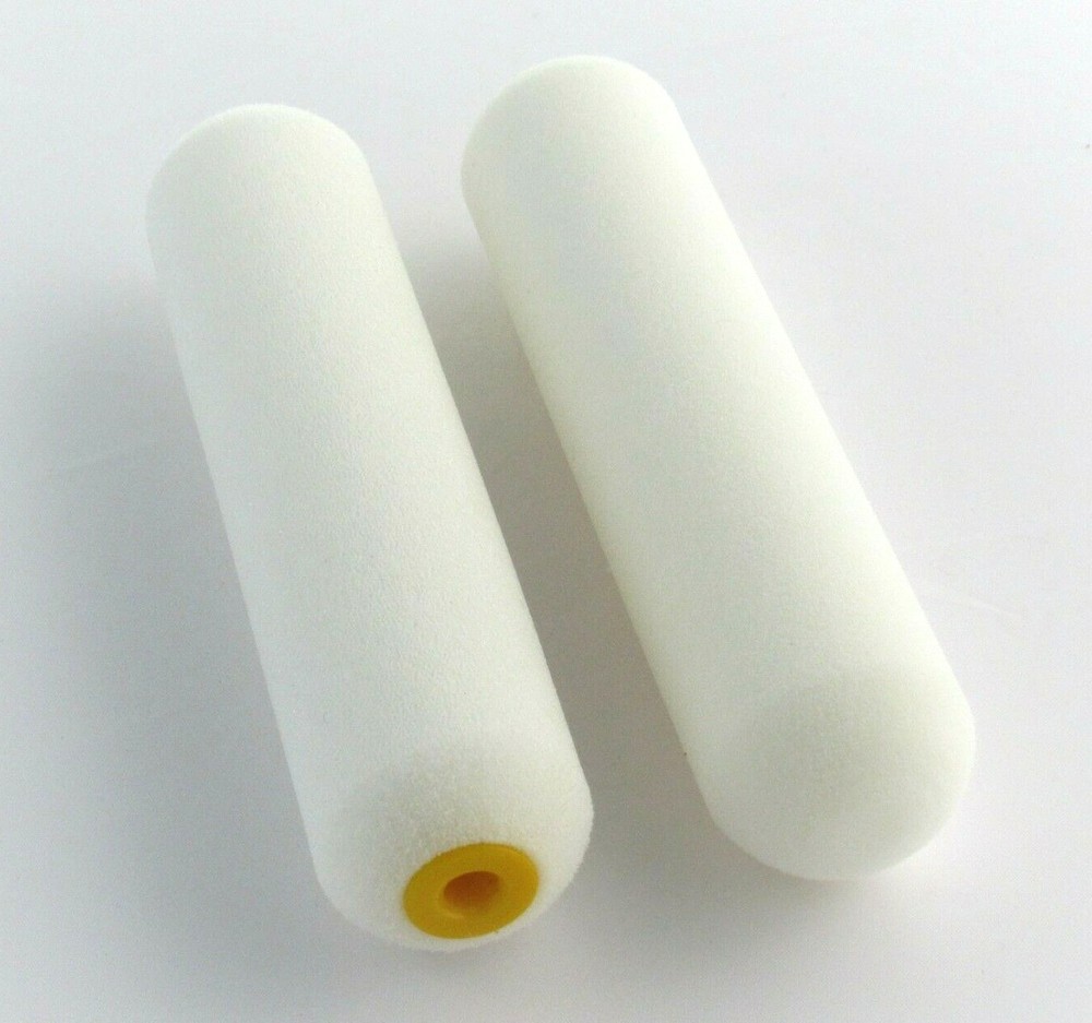 High Density FOAM Mini Paint Rollers 40  6 "  Use With Water Base Paints