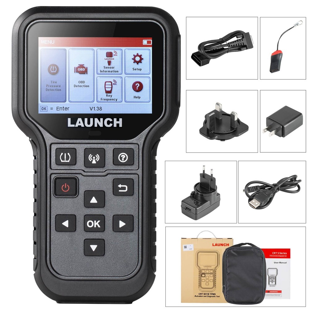 LAUNCH CRT5011E TPMS Relearn Tool Tire Pressure Sensor Programing Diagnosis Tool