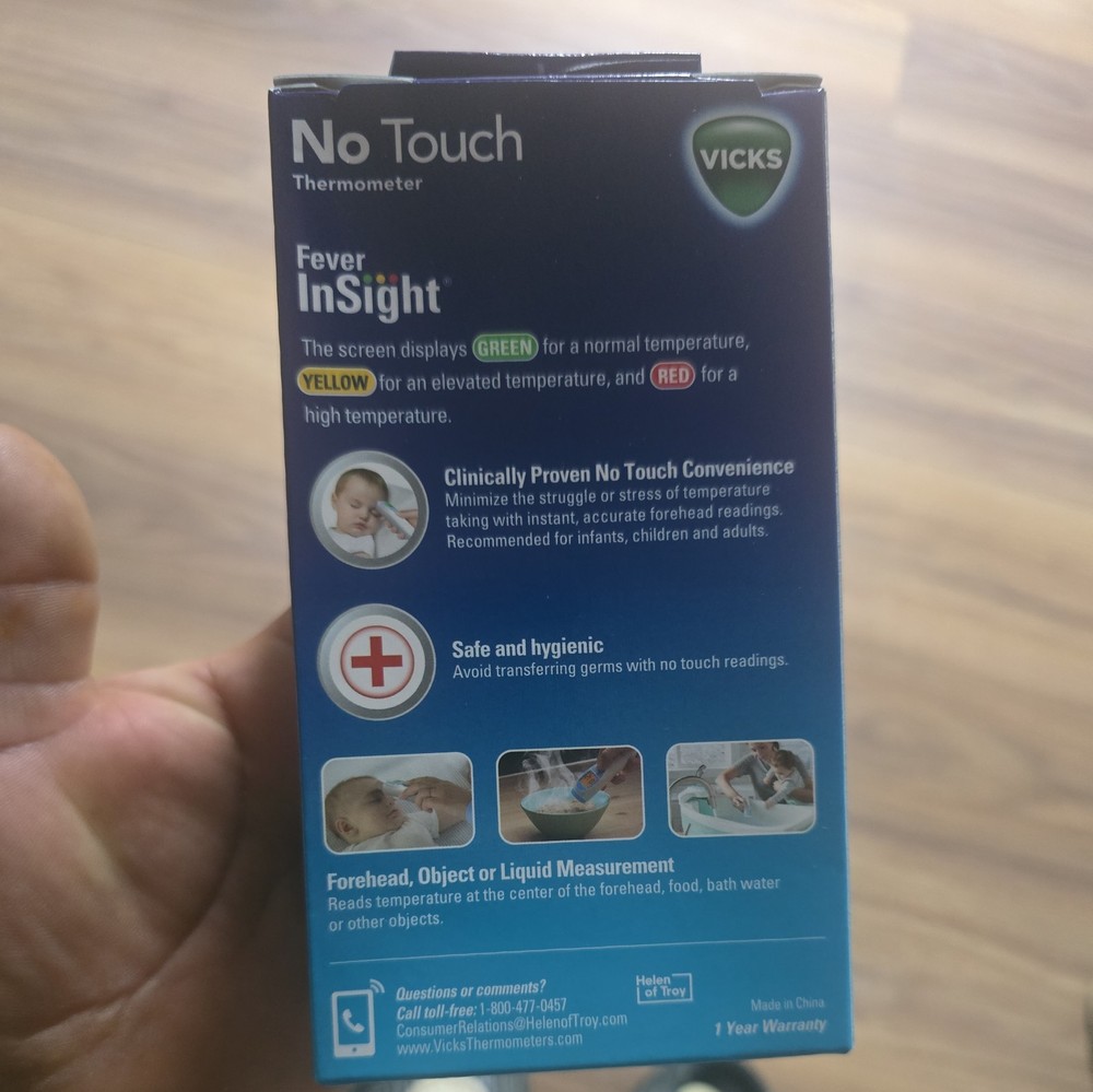 Vicks No-Touch 3-in-1 Thermometer