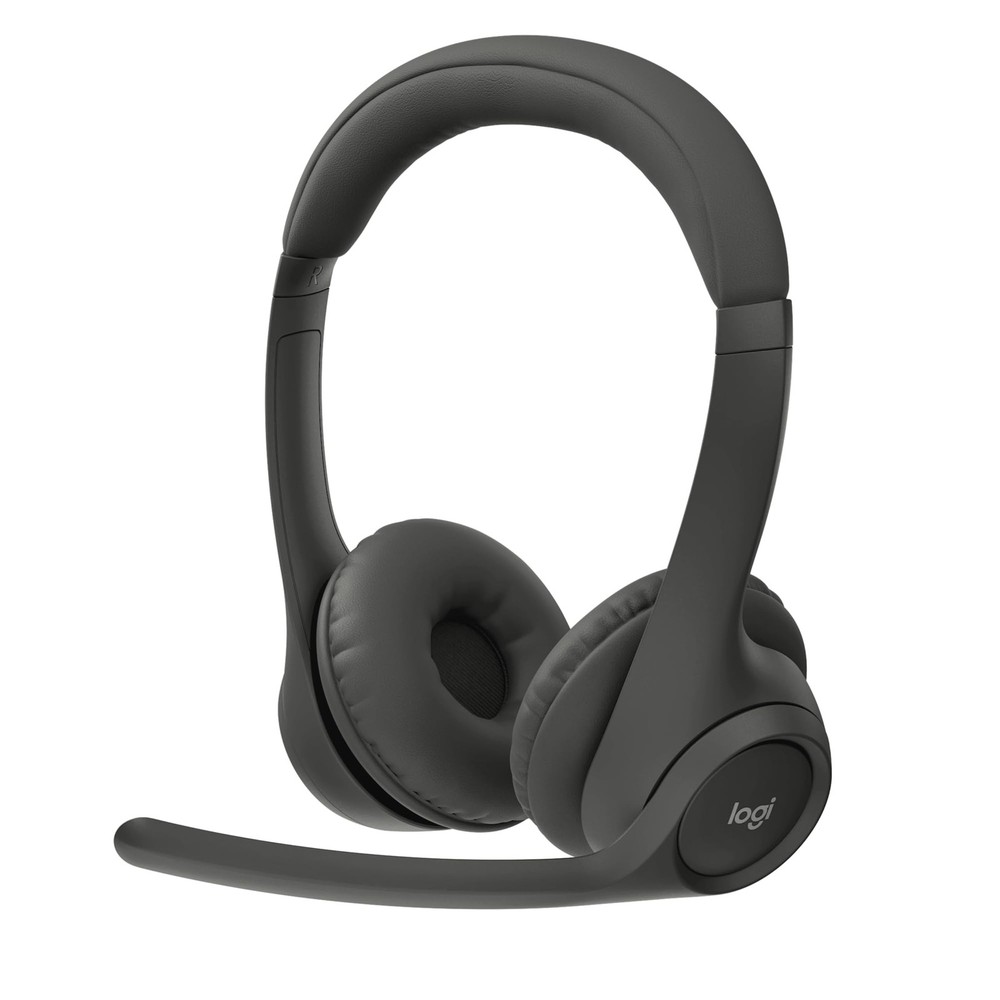 Logitech Zone 301 Wireless Bluetooth Headset Noise Cancelling On-Ear Graphite
