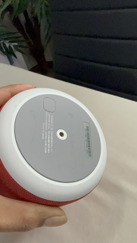 Amazon Echo 3rd Generation - Smart speaker with Alexa Red ‼️Without charger‼️