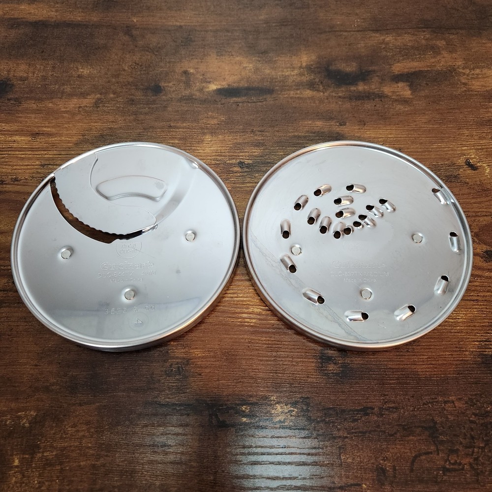 Cuisinart DLC-10 Pro Classic Food Processor Replacement 2 Disk Blades #10 #13