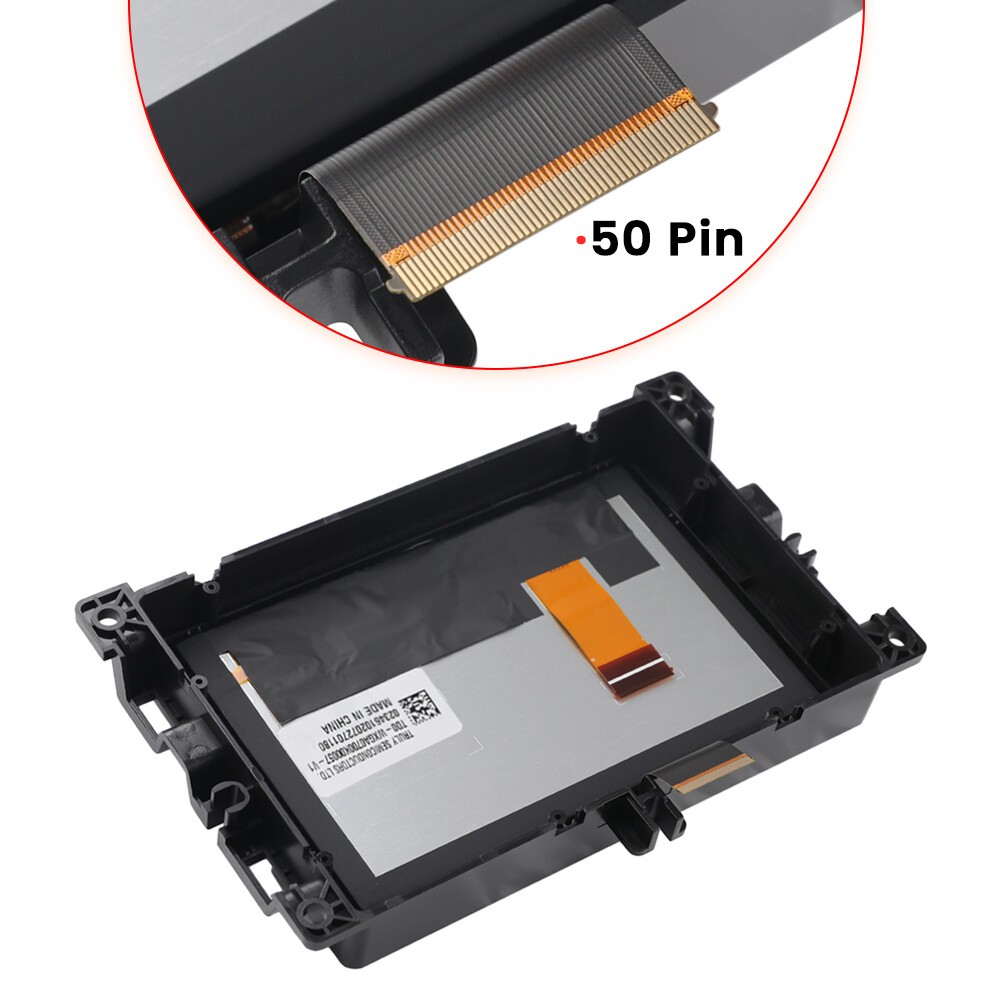 7" LCD Touch Screen w/ Frame For 2017-2020 Jeep Compass Radio Navigation Replace