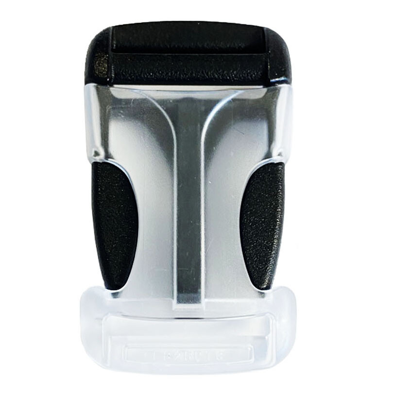 YKK Hammerloc Buckle Features a Transparent Socket Side-Release Single Adjuster