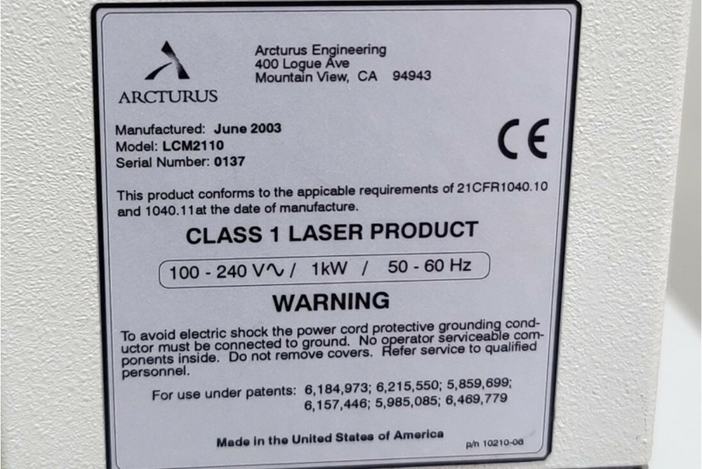 Arcturus Autopix Automated Laser Capture Microdissection System [#B1]