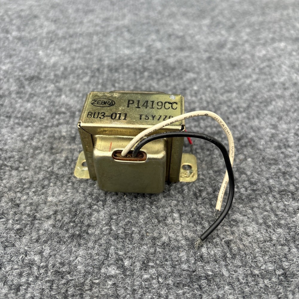 Zebra P1419CC  BU3-011 Power Transformer Used