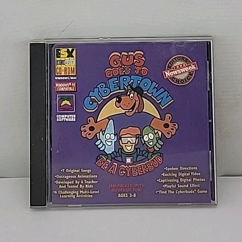 Gus Goes To Cybertown CD