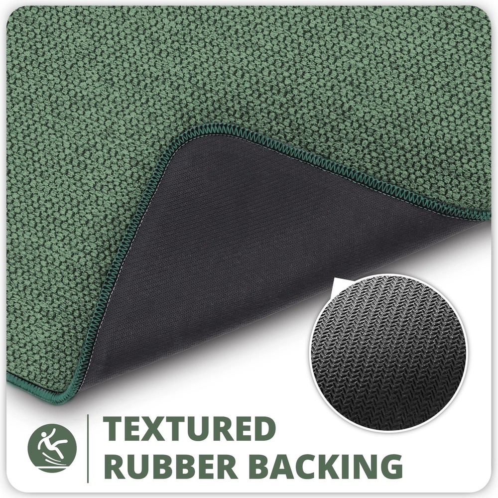 Bath Mat,Ultra Thin Bathroom Runner Rugs,Large Bath Mats for Bathroom,Quick D...