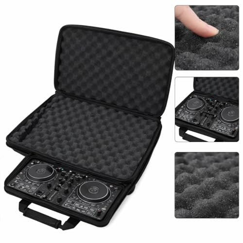 DJ Controller Hard Case, DJ Controller Storage Bag Portable Carrying Case for