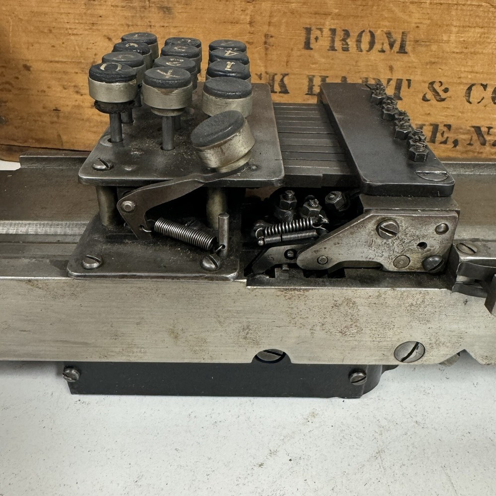 Antique Computer Tabulating Machine Co 1901 Frederick Hart & Co Herman Hollerith