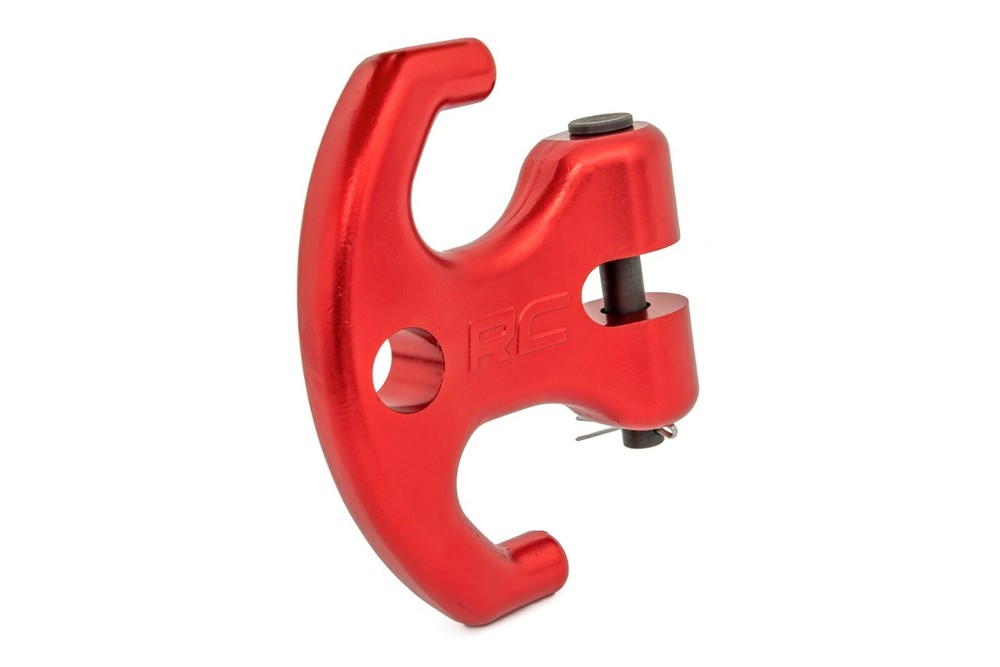 Rough Country UTV Multi-Function Winch Cleat Red RS177R