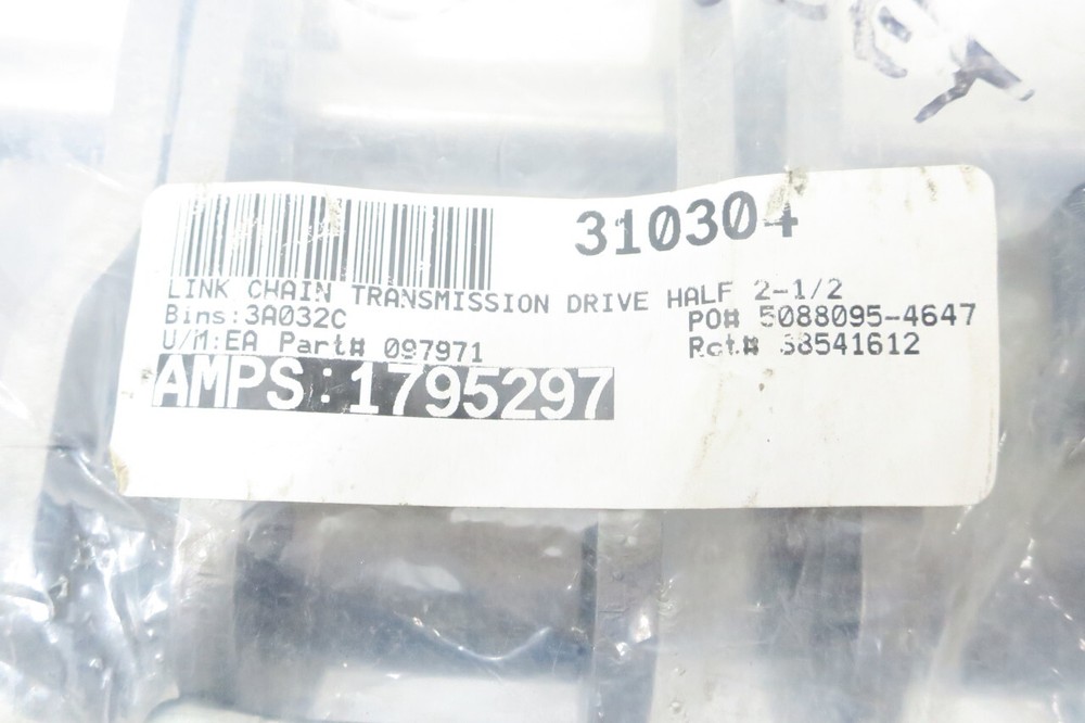 Morse 097971 #200 Roller Chain Offset Link 2-1/2in