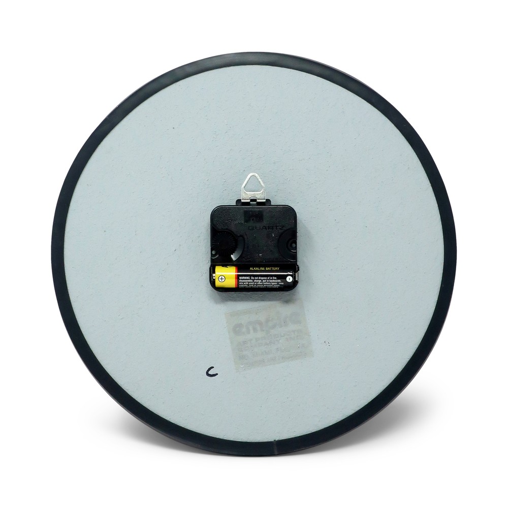 1980s Postmodern Wall Clock by Empire Arts