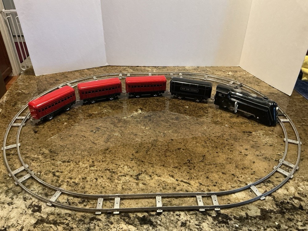 Vintage Marx No. 560 Commodore Vanderbilt Sparkling Mechanical Train Set