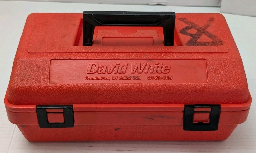 David White Instruments LP6-20 Sight Level w/ Original Hard Case