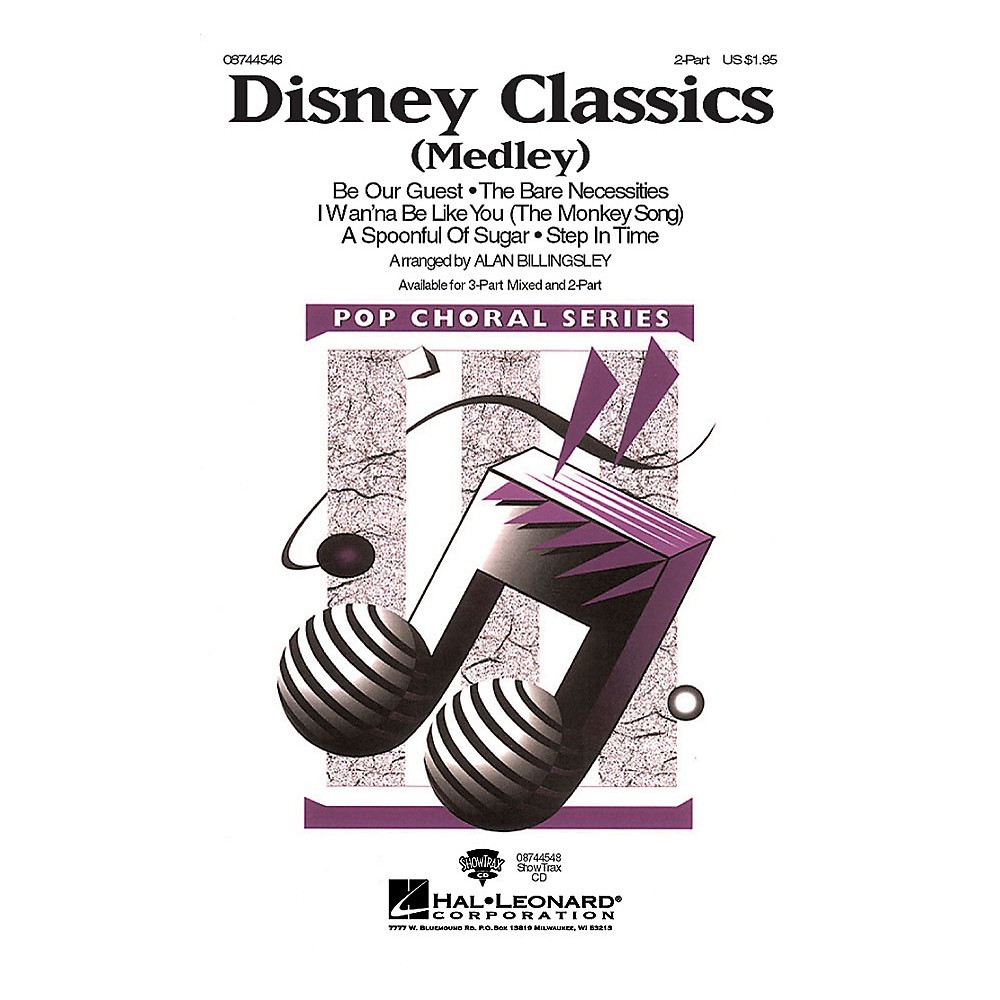 Hal Leonard Disney Classics (Medley) 3-Part Mixed
