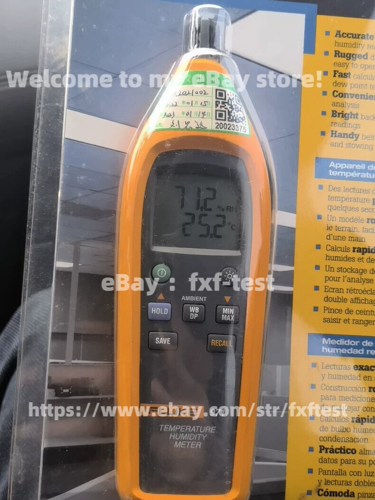NEW Fluke 971 Temperature Humidity Meter