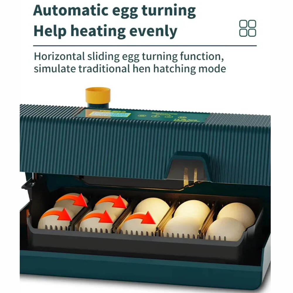 Egg Incubator Automatic Chicken Quail Chick Hatcher Incubators For Hatching Eggs