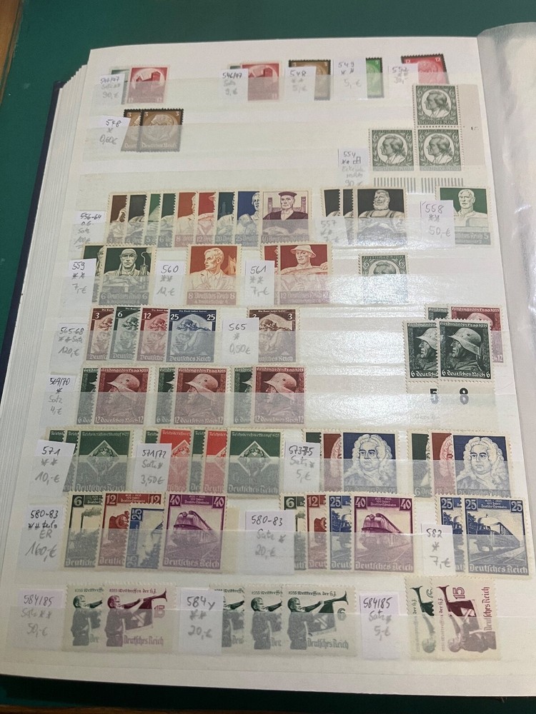 50 different DR mint or with fold, + a certified stamp!!!