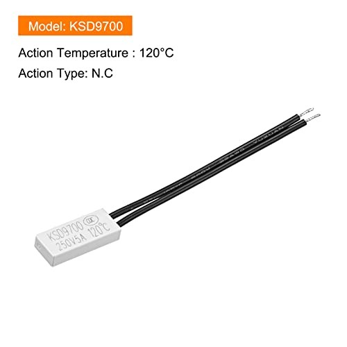 KSD9700 NC 120C Temperature Control Switch Thermostat Thermal Protector Switch