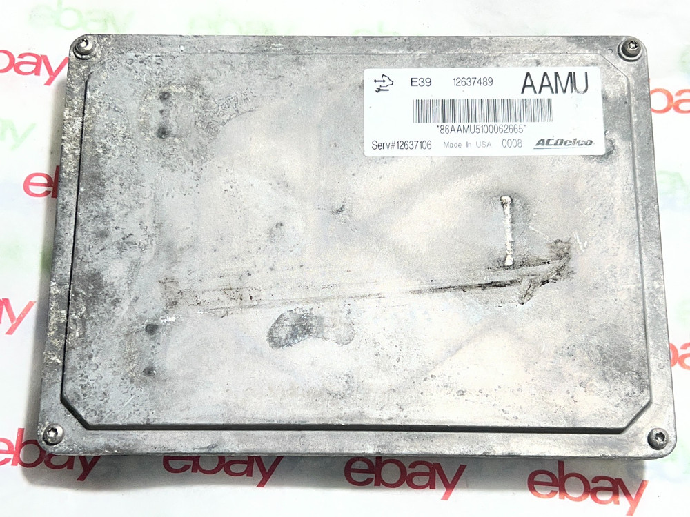 2011 CTS  ENGINE CONTROL MODULE 12637489 AAMU ECM