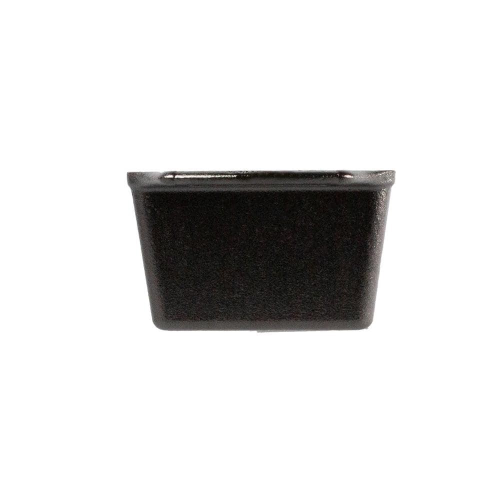Lodge Cast Iron Bread Loaf Pan Rectangle Bakeware Baking Broiler Durable Black