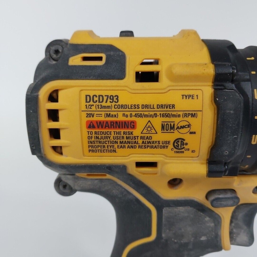 DeWalt DCD793 20V Max 1/2" Brushless Cordless Drill bare tool