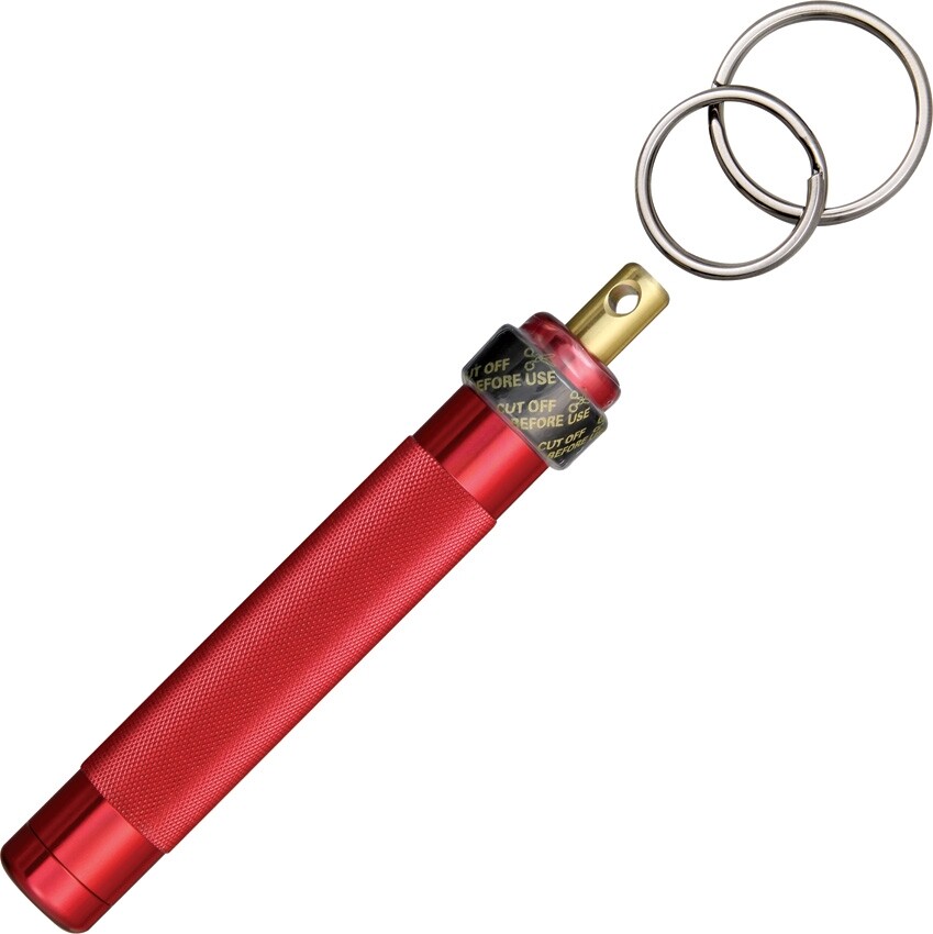 ASP Palm Defender Red Aluminum Construction With Replaceable Aerosol Inserts