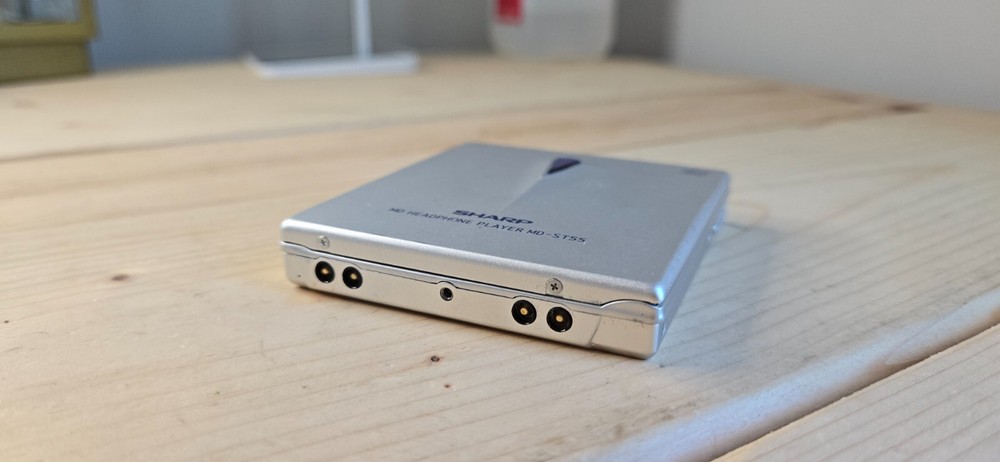 Sharp MD-ST55 Minidisc Player - Tested and Fully Working - Player Only