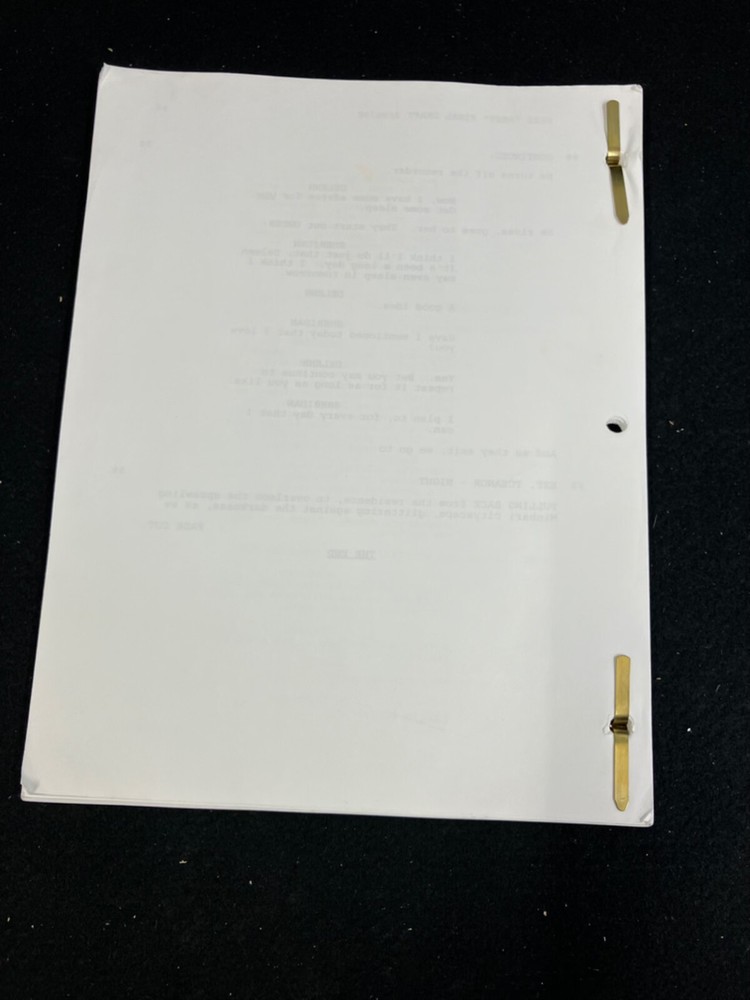 BABYLON 5 TV SCRIPT BY J. MICHAEL STRACZYNSKI, 2/6/1998 #522 "OBJECTS AT REST"