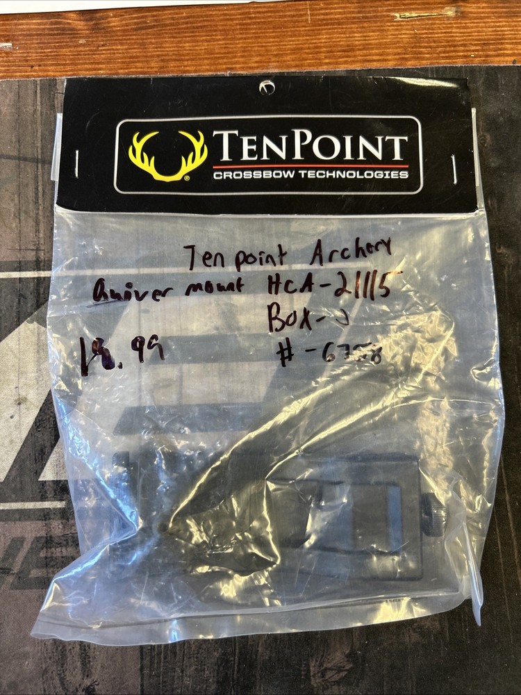 Ten point Archery Quiver Mount HCA-21115
