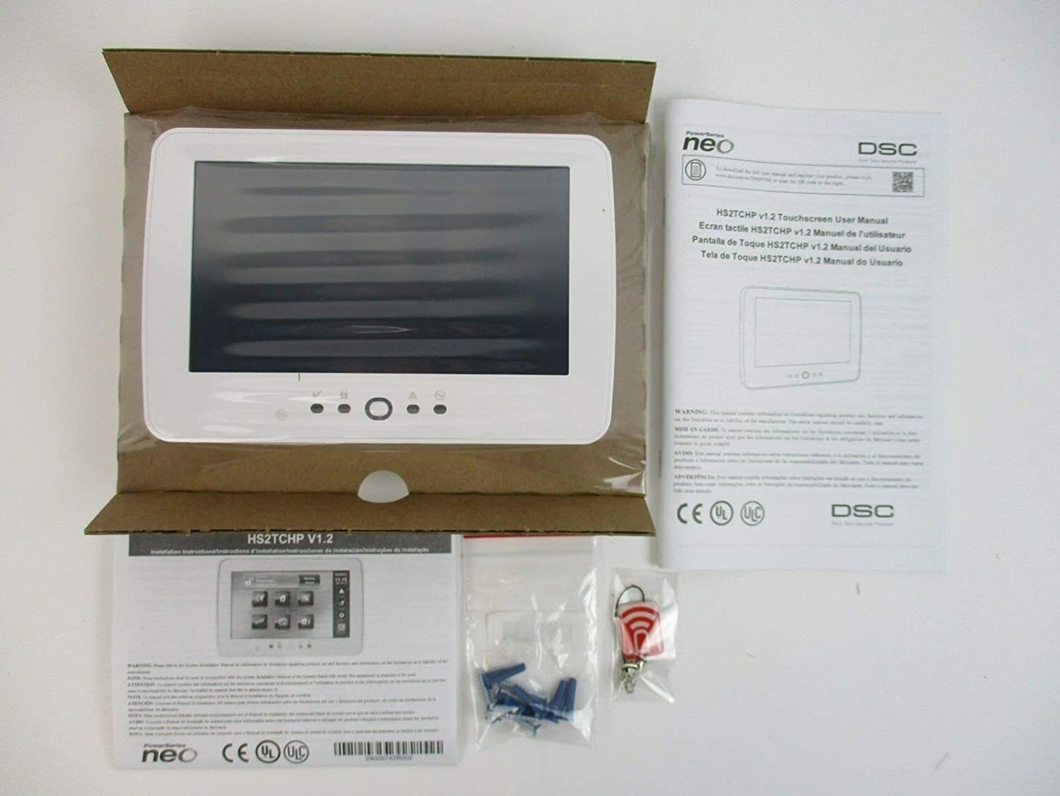 DSC HS2TCHP - 7 Inch Touchscreen Alarm Keypad with Prox Support