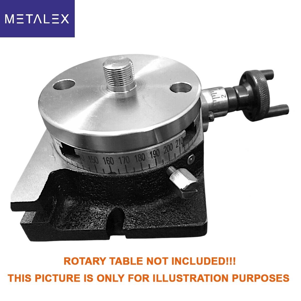 3" 4'' Rotary Table Adapter Backplate Adaptor M14x1 Thread Mounting Lathe Chucks