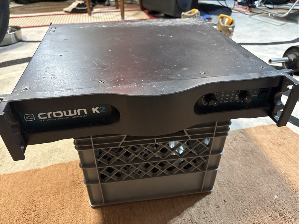 Crown K2 2-Channel Balanced Current Power Amplifier