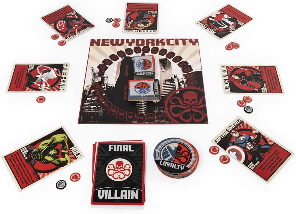 MARVEL Hail Hydra Board Game