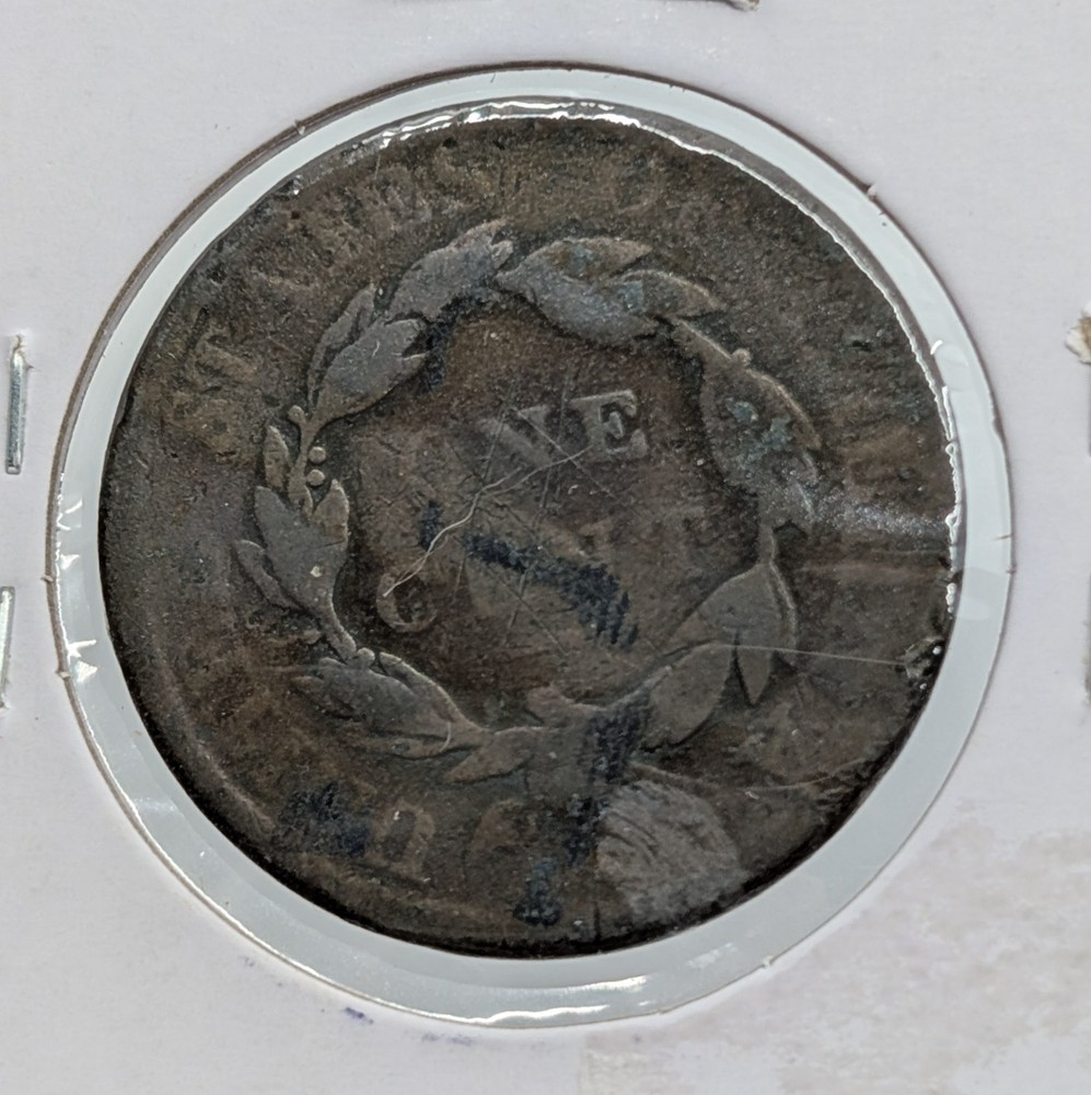 1818- US Coronet Head Large Cent- VG Details