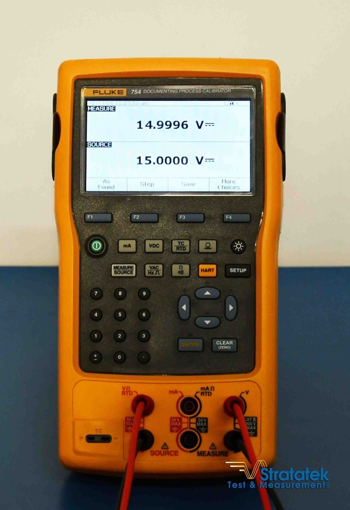 Fluke 754 Documenting Multifunction Process Calibrator HART NIST Calibrated