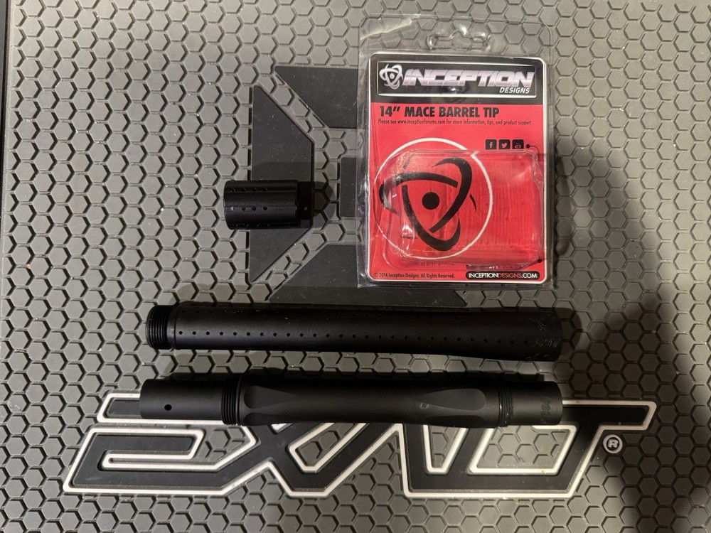 INCEPTION DESIGNS THREE PIECE BARREL W/ MACE TIP AUTOCOCKER!!