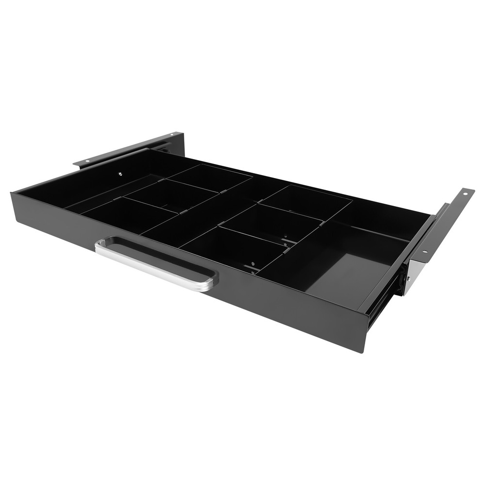 21.5” Under Desk Sliding Pull-Out Drawer – Smooth Storage Organizer