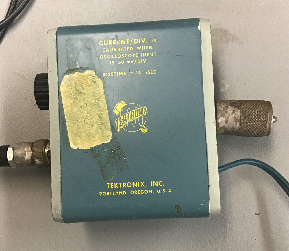 Tektronix P6016 Current Probe Amplifier Type 131 With Current Probe Model 4(B371
