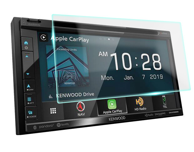 Crystal Clear Screen Protector for Kenwood DNX-696s In-Dash Navigation