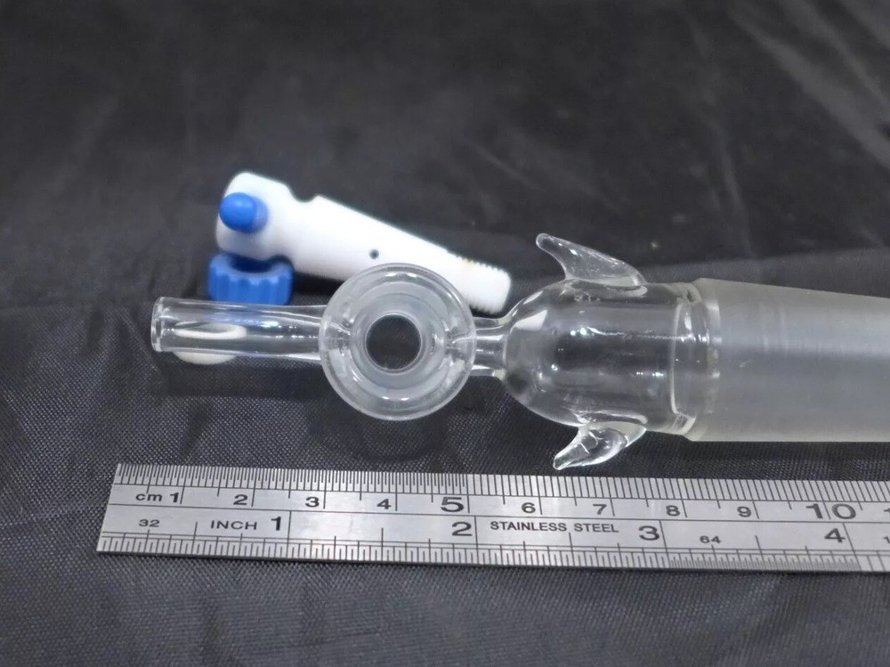 CORNING Pyrex Flow Control Adapter, drip through 24/43 inner/M joint