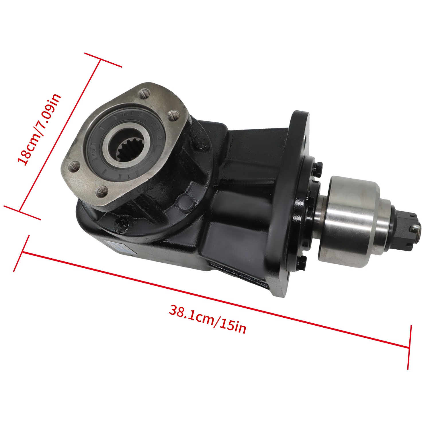 RC-51H Hydraulic Brush Cutter Gearbox 251390 For OMNI GEAR 1.93 Ratio,14 tooth