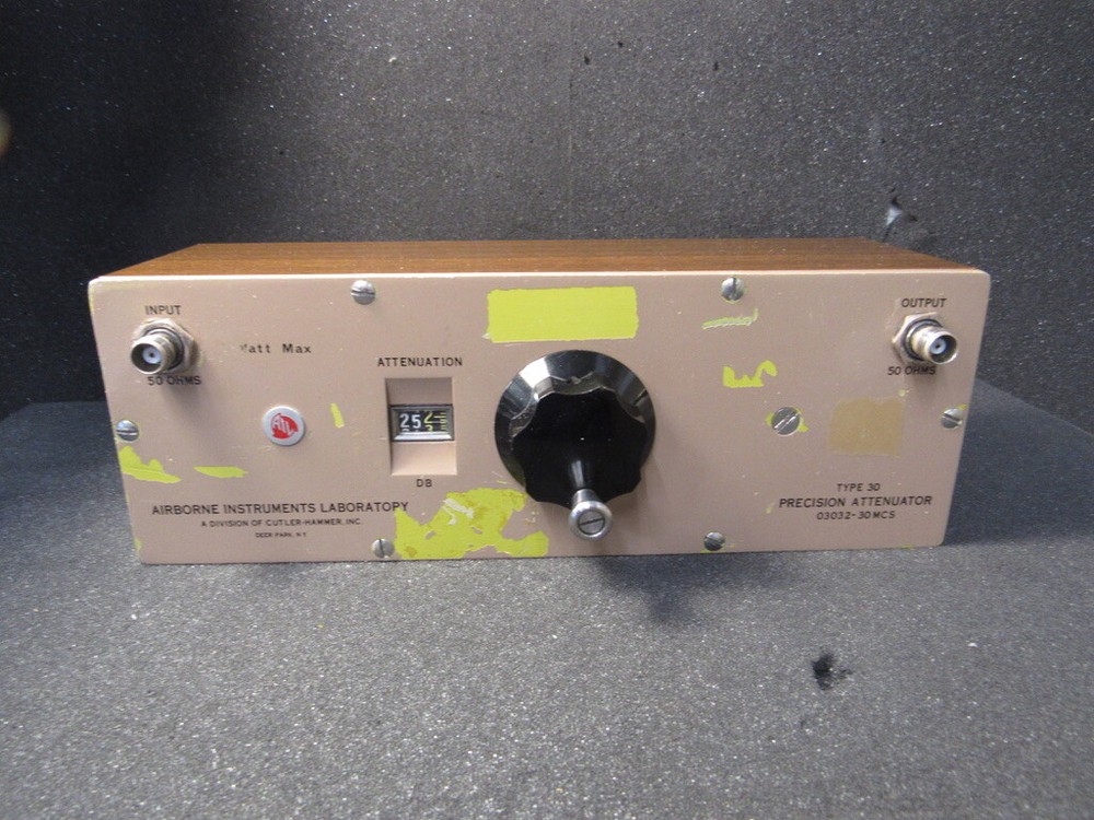Airborne Instruments Laboratory Type 30  03032-30MCS Precision Attenuator